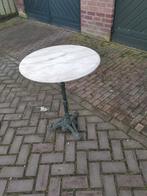 Terrastafel, Tuin en Terras, Tuintafels, Ophalen, Gebruikt, Rond, Metaal