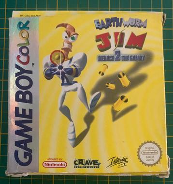Earthworm Jim 2 Gameboy Color beschikbaar voor biedingen