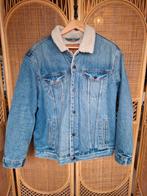 Levi's spijkerjas, sherpa truckerjas met teddyvoering XL, Blauw, Maat 56/58 (XL), Ophalen of Verzenden, Zo goed als nieuw