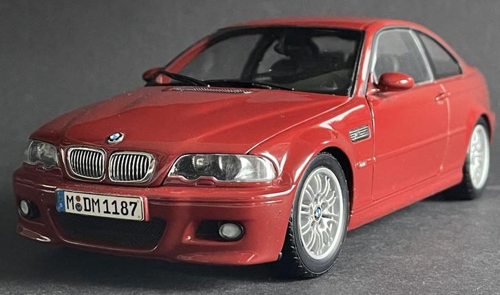 Kyosho - BMW M3 Coupe E46, Hobby en Vrije tijd, Modelauto's | 1:18, Zo goed als nieuw, Auto, Kyosho, Ophalen of Verzenden