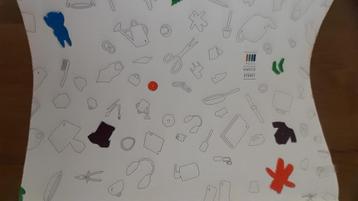 V&D cadeaupapier | dikke rol | 30 cm. breed | stevig papier beschikbaar voor biedingen