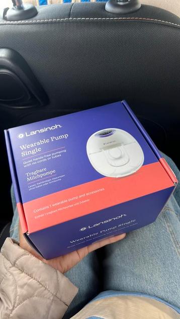 Lansinoh Wearable Pump Single –Draagbare borstkolf ongeopend beschikbaar voor biedingen