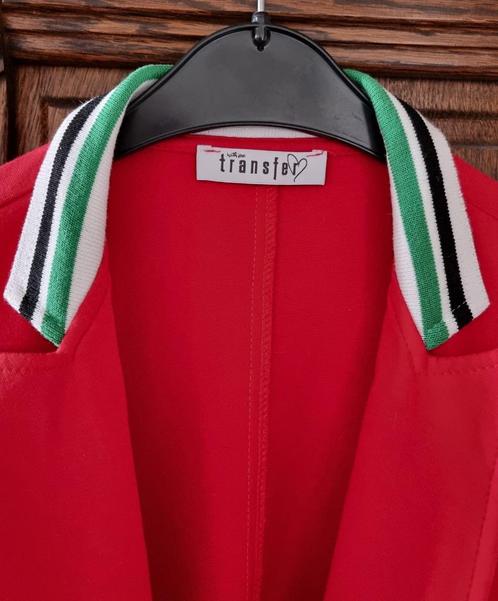 Transfer nieuwe mooi rood jasje m. XXL, Kleding | Dames, Jasjes, Kostuums en Pakken, Nieuw, Jasje, Maat 46/48 (XL) of groter, Rood