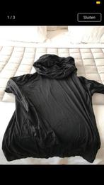 CORA KEMPERMAN TRUI SWEATER HOOFIE ZWART XL, Ophalen of Verzenden, Zo goed als nieuw, Maat 46/48 (XL) of groter, Zwart