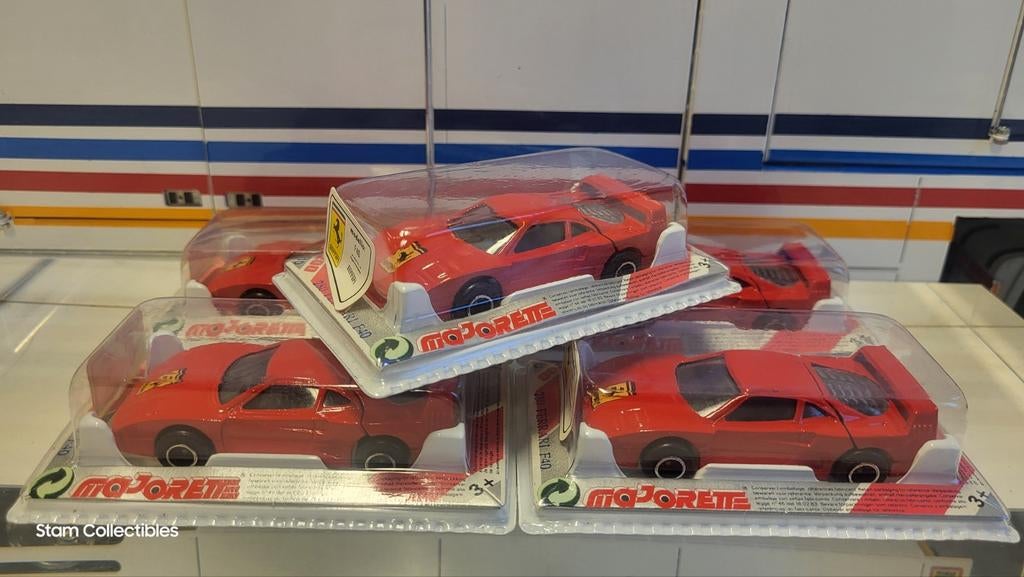 Majorette 200 Serie Nr.280 Ferrari F40 Red, F, Auto, Nieuw, Ophalen of Verzenden