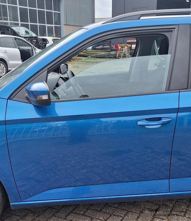Deur Portier Skoda Fabia III NJ5 links voor goede staat LF5W, Auto-onderdelen, Carrosserie en Plaatwerk, Deur, Skoda, Gebruikt