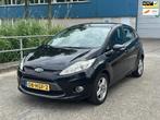 Ford Fiesta 1.25 Titanium Clima 105.000 KM NAP! Dealer onder, Voorwielaandrijving, 1242 cc, 82 pk, Zwart