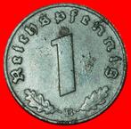 Ⰶ AUSTRIA 1940-1945: GERMANY 1 REICHSPFENNIG 1942B SWASTIKA, Postzegels en Munten, Munten | Europa | Niet-Euromunten, Verzenden