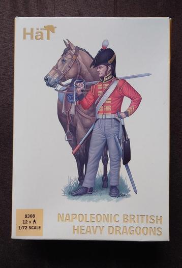 HäT 8308 Napoleonic British Heavy Dragoons 1/72 figuren beschikbaar voor biedingen
