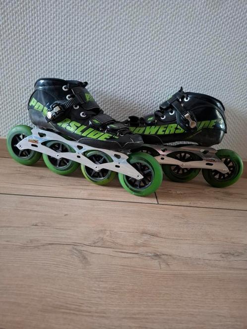 Powerslide C6 skeelers maat 45, Sport en Fitness, Skeelers, Gebruikt, Inline skates 4 wielen, Powerslide, Ophalen of Verzenden