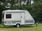 Frisse familiecaravan – Lichtgewicht & klaar voor vertrek!, Treinzit, Zonnepaneel, Particulier, 4 tot 5 meter