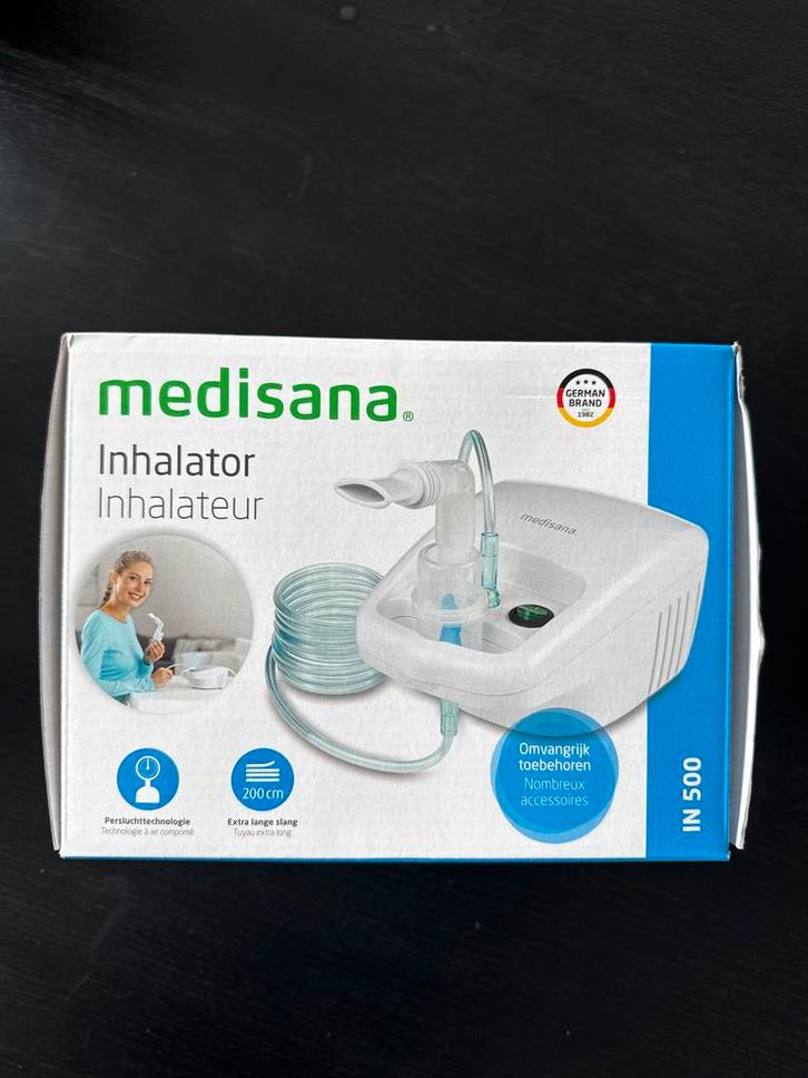 Medisana IN 500 Inhalator - Nieuw in doos!, Witgoed en Apparatuur, Persoonlijke-verzorgingsapparatuur, Nieuw, Overige typen, Ophalen of Verzenden