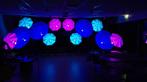 Led umbrella set (8x) eurolite incl. 2x roadinger case + acc, Ophalen of Verzenden, Zo goed als nieuw, Licht