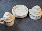 Servies compleet handgeschilderd, Antiek en Kunst, Antiek | Servies compleet, Ophalen
