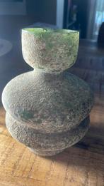 Daan kromhout groen vaasje, Huis en Inrichting, Ophalen of Verzenden, Minder dan 50 cm, Groen, Glas