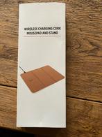 Draadloze oplaadbare kurken muismat en standaard. Nieuw, Ophalen of Verzenden, Nieuw