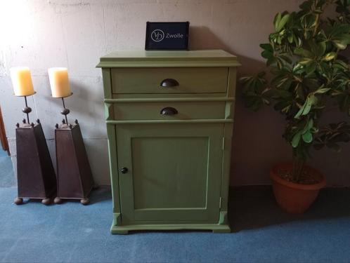 Sierlijke strakke ladenkast ladekast groen, Huis en Inrichting, Kasten | Ladekasten, Nieuw, Minder dan 100 cm, 50 tot 100 cm, 25 tot 50 cm