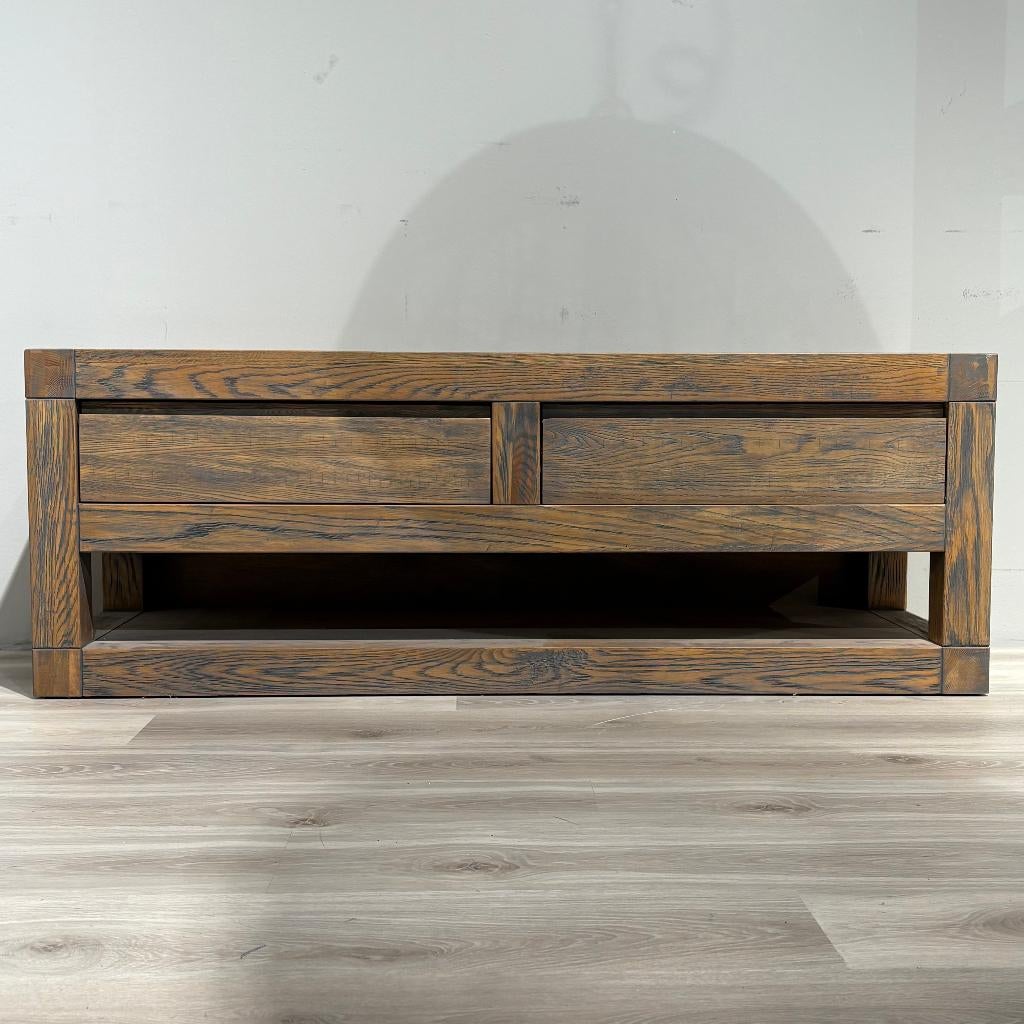 Tv Dressoir Cauly Oosterbaan Living, 100 tot 150 cm, Eikenhout, Nieuw, Ophalen of Verzenden