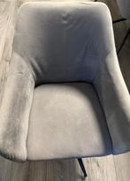 6 Grijze Vidal XL Eetkamerstoelen, Huis en Inrichting, Ophalen, Zo goed als nieuw, Grijs, Stof