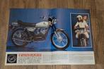 Zundapp reklamefolder NL 1980 - 3  model 448 Sprinter A3, Verzenden, Zo goed als nieuw