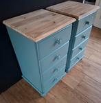 2 ladekastjes / nachtkastjes als nieuw, Huis en Inrichting, Kasten | Ladekasten, Ophalen, Minder dan 50 cm, Zo goed als nieuw