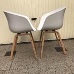 Set 2 Hay AAC AAC22 stoel stoelen chairs, Ophalen, Kunststof, Gebruikt, Wit