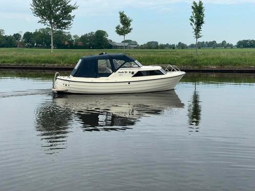 Prachtige Fevik 23 spitsgatter, Watersport en Boten, Motorboten en Motorjachten, Gebruikt, Polyester, 6 tot 9 meter, Diesel, Binnenboordmotor