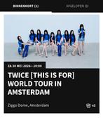 TWICE ZITPLAATSEN NAAST ELKAAR 2 VIP 2GEWONE, Tickets en Kaartjes, Twee personen, Mei