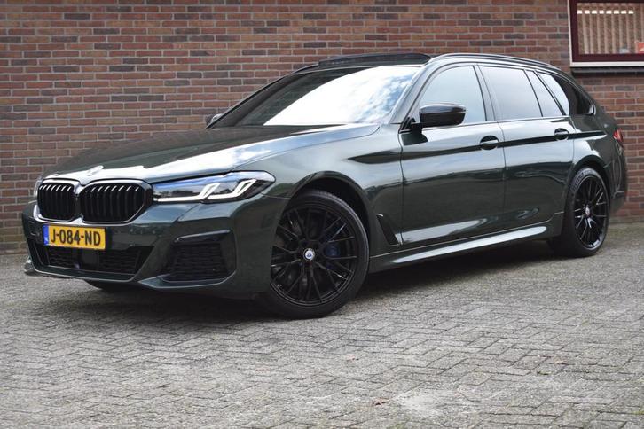 BMW 5-serie Touring 540d xDrive High Executive '20 LASER LIG, Auto's, BMW, Bedrijf, Te koop, 5-Serie, 360° camera, 4x4, ABS, Achteruitrijcamera