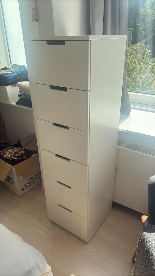 NORDLI ladekast, Huis en Inrichting, Kasten | Ladekasten, Gebruikt, 100 tot 150 cm, Minder dan 50 cm, 25 tot 50 cm, 5 laden of meer