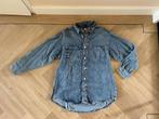*NIEUW!* Oversized denim spijkerblouse, overshirt, H&M, XS, Kleding | Dames, H&M, Blauw, Nieuw, Ophalen of Verzenden