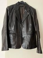 Leren Blazer Valentine - Maat L, Bruin, Maat 42/44 (L), Ophalen of Verzenden, Zo goed als nieuw