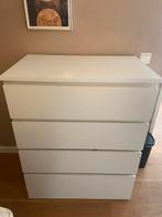 Malm kast IKEA 4 lades, Ophalen, Gebruikt, 50 tot 100 cm, 3 of 4 laden