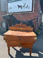 Uiterst unieke zeldzame antieke kapblok met kop stier. 100 j, Antiek en Kunst, Antiek | Keukenbenodigdheden, Ophalen