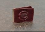 Mitchel moneyclip made in USA, Sieraden, Tassen en Uiterlijk, Portemonnees, Gebruikt, Overige kleuren, Leer, Ophalen