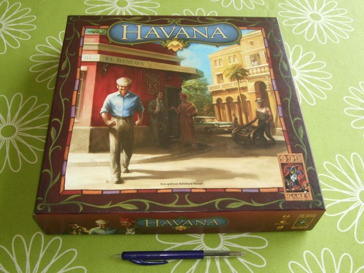 Havana - spannend kaart / blufspel, Hobby en Vrije tijd, Gezelschapsspellen | Overige, Zo goed als nieuw, Een of twee spelers