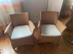 Lloyd Loom stoelen, 2 stuks, Ophalen, Gebruikt, Twee, Bruin