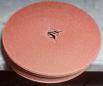 11 stuks Gelve Achilles 180 mm schuur schijven P60
 beschikbaar voor biedingen