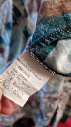 Lange Rok Turquoise Bruin Maat M, Maat 38/40 (M), Overige kleuren, Ophalen of Verzenden, Gedragen