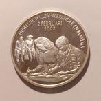 Zilveren penning huwelijk Willem Alexander en Maxima, Ophalen of Verzenden, Zilver, Nederland