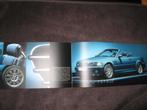 autobrochure BMW M3 Cabriolet brochure M Sport folder 2001, BMW, Zo goed als nieuw, M3, Verzenden