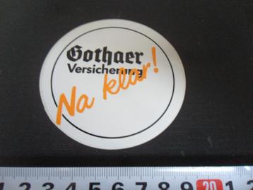 sticker gothaer versicherung na klar! beschikbaar voor biedingen