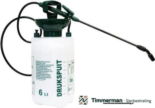 Drukspuit | 6 liter | sproeier | incl. draagriem | € 18,95, Tuin en Terras, Tegels en Klinkers, Nieuw, Overige typen, Beton, Ophalen of Verzenden
