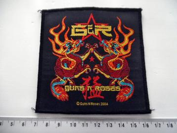 Guns n' roses mooie officiele 2004 vintage patch 75  beschikbaar voor biedingen