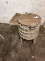 Oude houten wastobbe, Ophalen