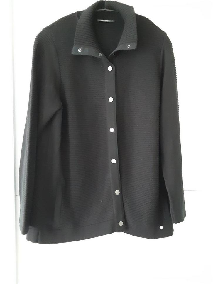 Gollėhaug gitzwart vest 46, Kleding | Dames, Truien en Vesten, Zo goed als nieuw, Maat 46/48 (XL) of groter, Ophalen of Verzenden