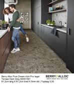 Pvc Dream Click Tegel Terrazzo Grey 61cm lang X 61cm breed, Verzenden, 75 m² of meer, Pvc click tegel Terrazzo grey, Nieuw