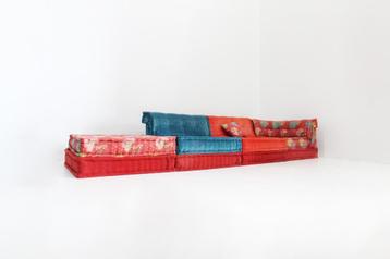 Roche Bobois Mah Jong sofa Kenzo Takada design by Hans Hopfe beschikbaar voor biedingen