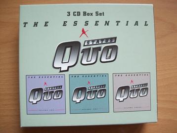 The Essential Status Quo 3-CD Boxset beschikbaar voor biedingen