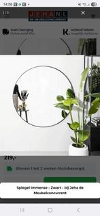 Spiegel rond 120 bij 120 zo goed als nieuw, Huis en Inrichting, Ophalen, 100 tot 150 cm, Rond, Nieuw